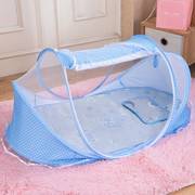 防摔蚊帐婴儿防止掉床罩免安装可折叠宝宝蒙古包儿童新生小孩有底