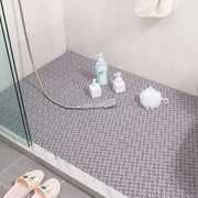 浴室防滑垫家用可拼接镂空隔水垫f子，淋浴房洗澡防摔脚垫卫生