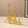 巴黎埃菲尔铁塔模型摆件，家居客厅电视柜铁艺，桌面工艺品装饰品摆设