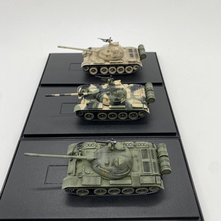 59式主战坦克 迷彩/沙色/军绿色3款 塑料成品模型 1/72坦克世界