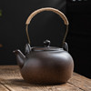 复古日式陶瓷烧水壶提梁煮茶壶，电陶炉电热，白茶黑茶普洱养生壶单个