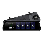 行车记录仪流媒体后视镜高清触摸屏倒车影像夜视1080P全屏