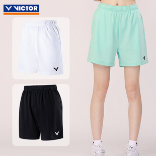 victor女款羽毛球运动短裤，夏季薄透气2024春裤子威克多r31201
