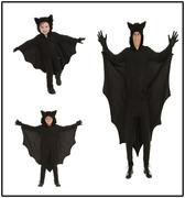 万圣节儿童蝙蝠装 蝙蝠cosplay亲子装 吸血鬼演出服