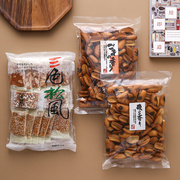池重芝麻松饼三色松饼干煎饼海苔日本进口茶点心卡昵诗零食膨化网