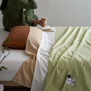 全棉简约纯色床单单件床笠纯棉床罩床上用品床垫，罩席梦思保护套