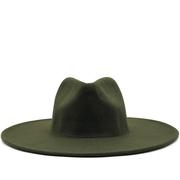 ins绅士帽帽子西装礼帽雅痞，美式西部牛仔帽，男儿童大檐潮爵士帽hat