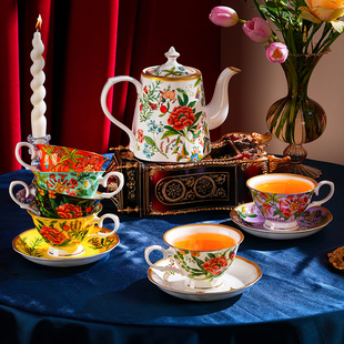 blanbunny布兰兔四月篇章系列，骨瓷茶具杯碟英式下午茶礼盒装茶杯