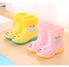 儿童雨鞋女幼儿园防水鞋卡通，百岁熊男中小童牛筋软底防滑雨靴