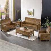 实木沙发带储物两用原木小户型客厅简约仿古中式红木家具2023