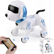 贝奇儿童遥控智能机器宠物狗特技，倒立音乐跳舞仿生编程电动狗