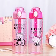 hellokitty水杯女生女孩夏季大容量，随手杯运动直饮杯水壶600ml