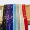 1厘米星点金葱植绒带包装丝带diy蝴蝶结发夹材料包手工制作发饰品