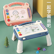 儿童画板家用可擦的幼儿，磁性涂鸦写字板，宝宝画画神器1岁2益智玩具