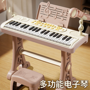 儿童电子琴初学者小钢琴，家用可弹奏女孩玩具1一3岁宝宝2女童6礼物