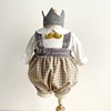 百天宝宝拍照服装写真童装婴儿，周岁1岁男童纯棉儿童摄影服装韩版