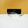夏蒙charmantxl2911半框高端近视进口白色，镜框轻奢商务眼镜架