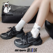 nike耐克v2krun纯黑武士女款低帮减震健身运动跑步鞋fd0736-001