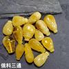 原矿琥珀蜜蜡一体三通藏式佛头108手串蜜蜡星月金刚配饰大三通