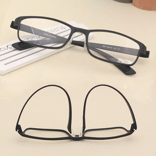韩国进口全系列超轻不变形tr90近视，眼镜架带鼻托板材镜框超轻男女