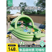 充气游泳池儿童家用折叠婴儿宝宝家庭游泳桶成人小孩户外大型水池