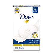 dove多芬乳霜温和滋润香皂，香块可洗脸敏感肌肤可用90g*4