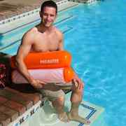 水上充气吊床沙发漂浮浮床可折叠夏季靠背，浮排躺椅泳池浮椅游泳圈