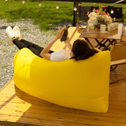 户外懒人充气沙发折叠便携式气垫床野餐露营用品空气床垫免打气