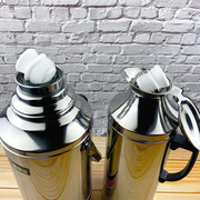 不锈钢热水瓶保温壶加厚外壳大容量暖水瓶开水凉茶壶玻璃内胆家用