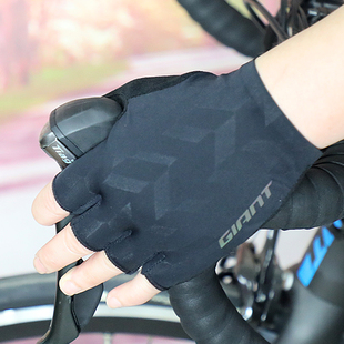 捷安特骑行手套山地自行车透气矽胶掌垫舒适透气半指舒适装备