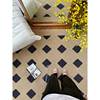 若奈coco巴黎公寓花砖系列，羊毛比利时地毯，客厅沙发地毯衣帽间