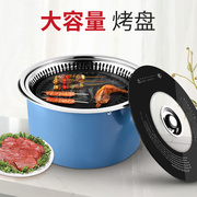 韩式红外线电烤炉家用无烟烤肉机，商用下排自助烤肉炉具室内烤肉锅
