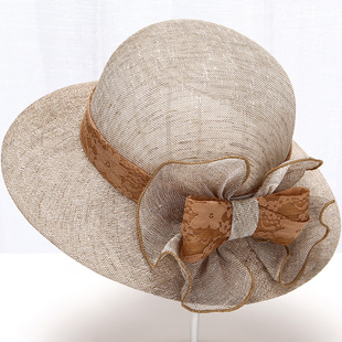 夏季中老年帽子女妈妈，遮阳帽防晒帽夏天太阳帽，大檐沙滩帽老人凉帽