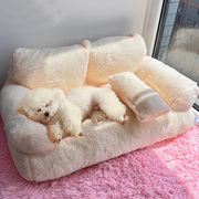 狗窝冬季保暖秋冬四季通用可拆洗猫狗床垫子宠物沙发狗冬季猫咪窝