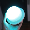 LED圆球底座灯芯七彩灯芯滚塑发光家具灯盘遥控充电接线底座灯芯