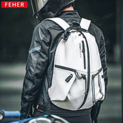 FEHER摩托车骑行背包头盔包机车骑士多功能防水双肩旅行包