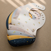 澳洲lovemae硅胶立体围兜餐垫婴儿童宝宝防水吃饭小孩辅食饭兜