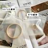 磨砂+透明首饰袋项链耳环耳钉，手镯手表饰品，收纳高级感珠宝拉链袋