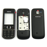 诺基亚NOKIA 2700c手机外壳 全套含镜面 键盘 中壳 黑色