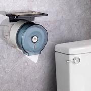 创意卷纸器筒可放手机无杆厕所纸巾盒浴室卫生间塑料小卷纸盒