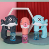 纽奇儿童全自动吹泡泡机抖音同款玩具网红电动发光海豚泡泡