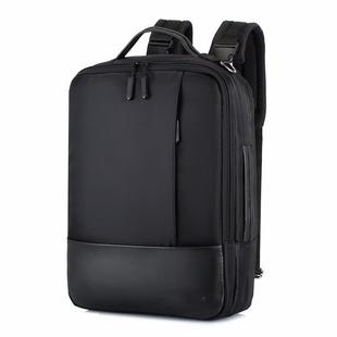 双肩包两用手提15.6寸电脑背包商务旅行多功能USB电脑包登机包