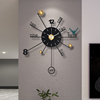 现代简约挂钟客厅时尚大气个性，创意钟表极简挂墙艺术，家用轻奢时钟