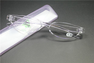 日本一目了然老花镜品牌高档防疲劳树脂女士超轻老花眼镜