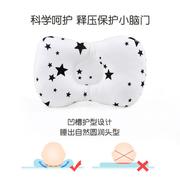 秋冬款儿童防偏头定型枕0至1岁婴儿头型矫正枕头全棉初生儿