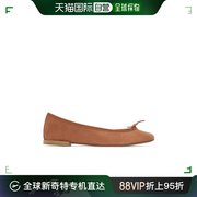 香港直邮repetto棕色绒面革芭蕾，鞋v086cv