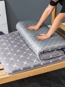 学生宿舍床垫单人儿童上下床，床垫90x190上下铺，1米垫被可折叠褥子