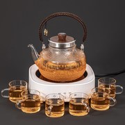 电陶炉蒸煮茶器家用茶壶茶具套装迷你小型电磁炉玻璃烧水茶炉