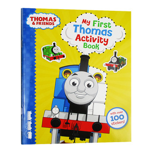 托马斯和他的朋友们 我的第1本书 英文原版 Thomas Friends My First Thomas Activity Book 英文版儿童英语启蒙读物 进口书籍
