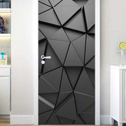 立体三维几何形状玻璃门贴纸门贴衣柜翻新冰箱贴移装饰墙贴自粘